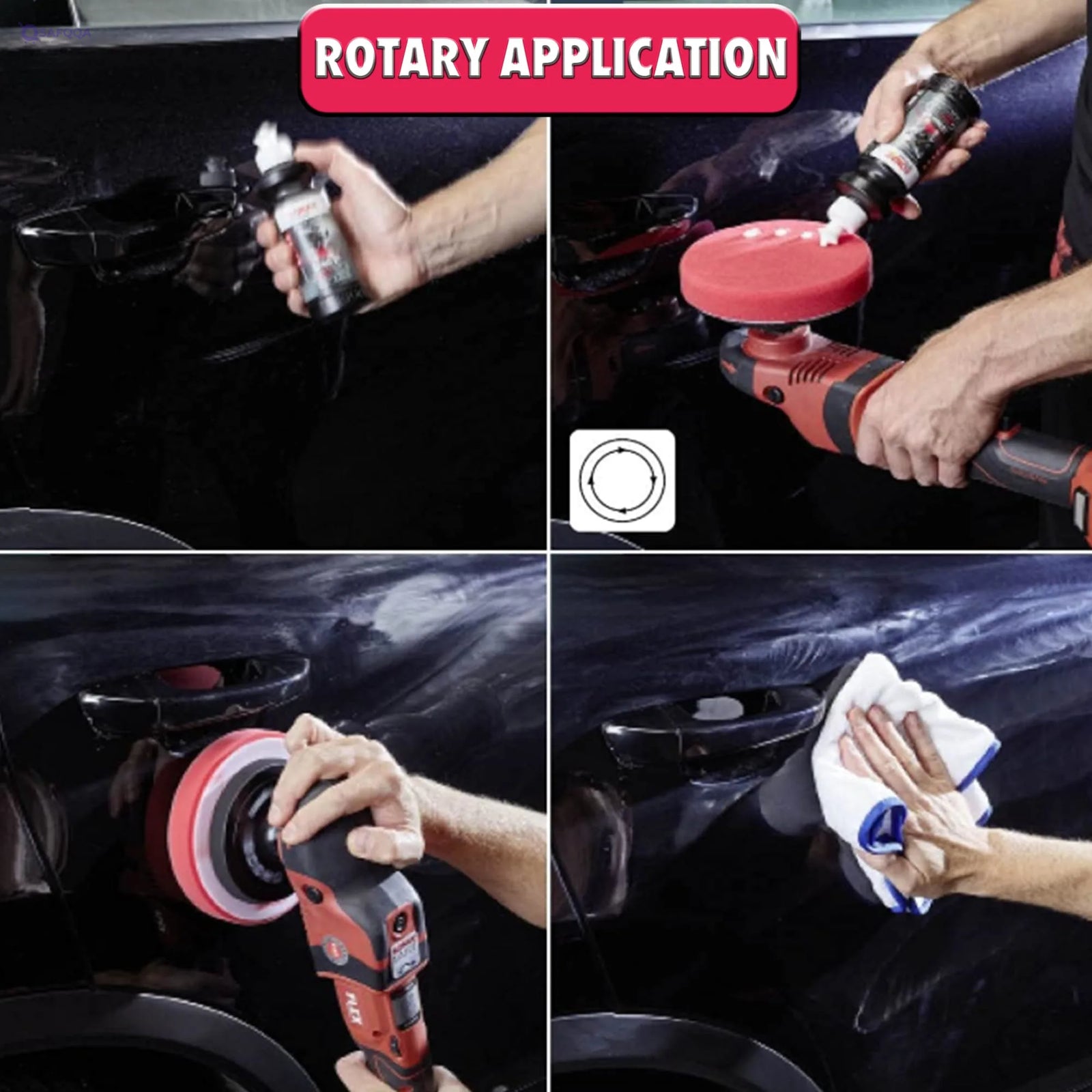 SONAX Profiline CutMax 6/4 – Professional Cutting Compound 250mL for Deep Scratch Removal & High-Gloss Finish - Safqqa