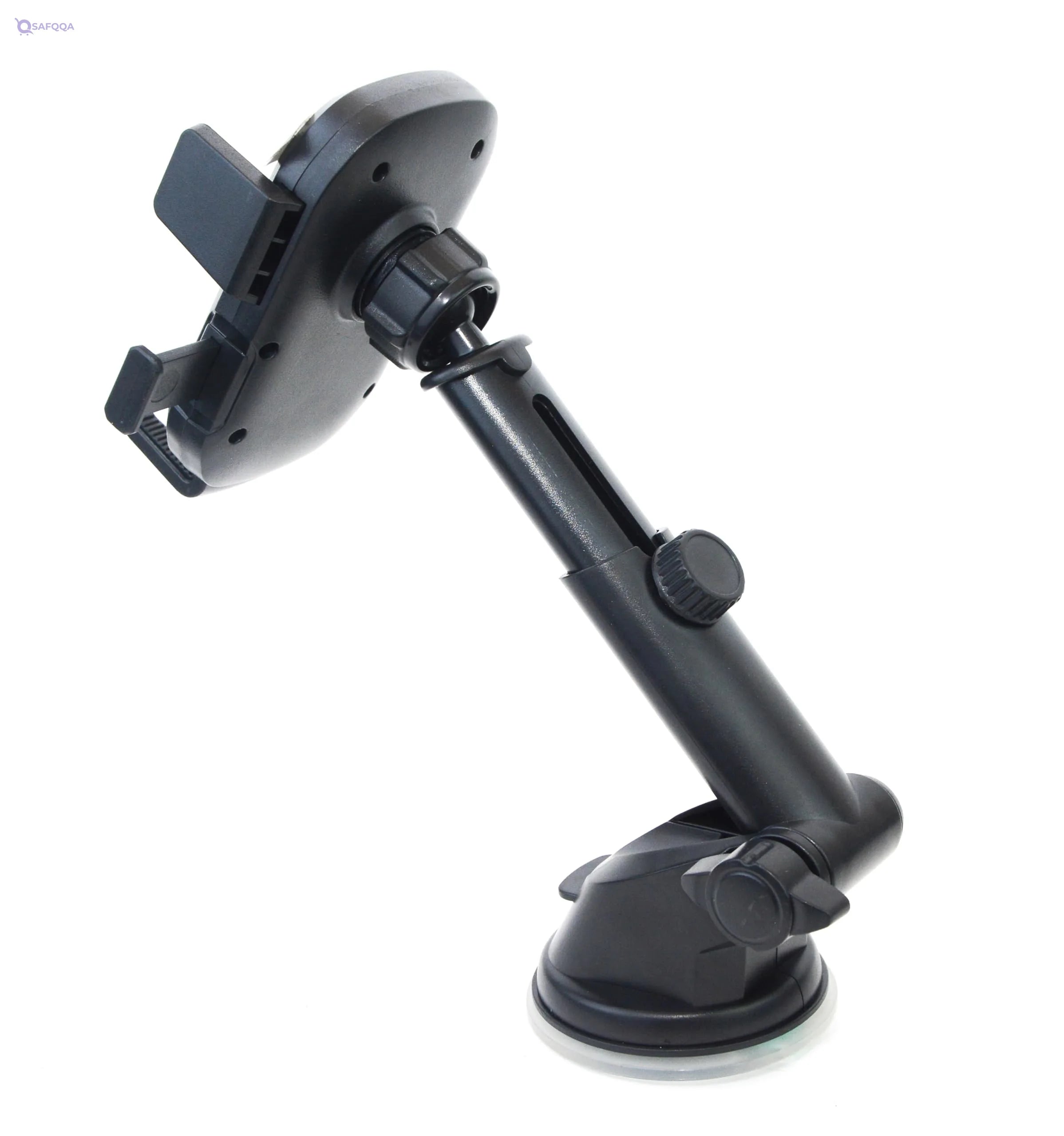 Generic Car Phone Holder Fits All  Smartphones - Black - Safqqa