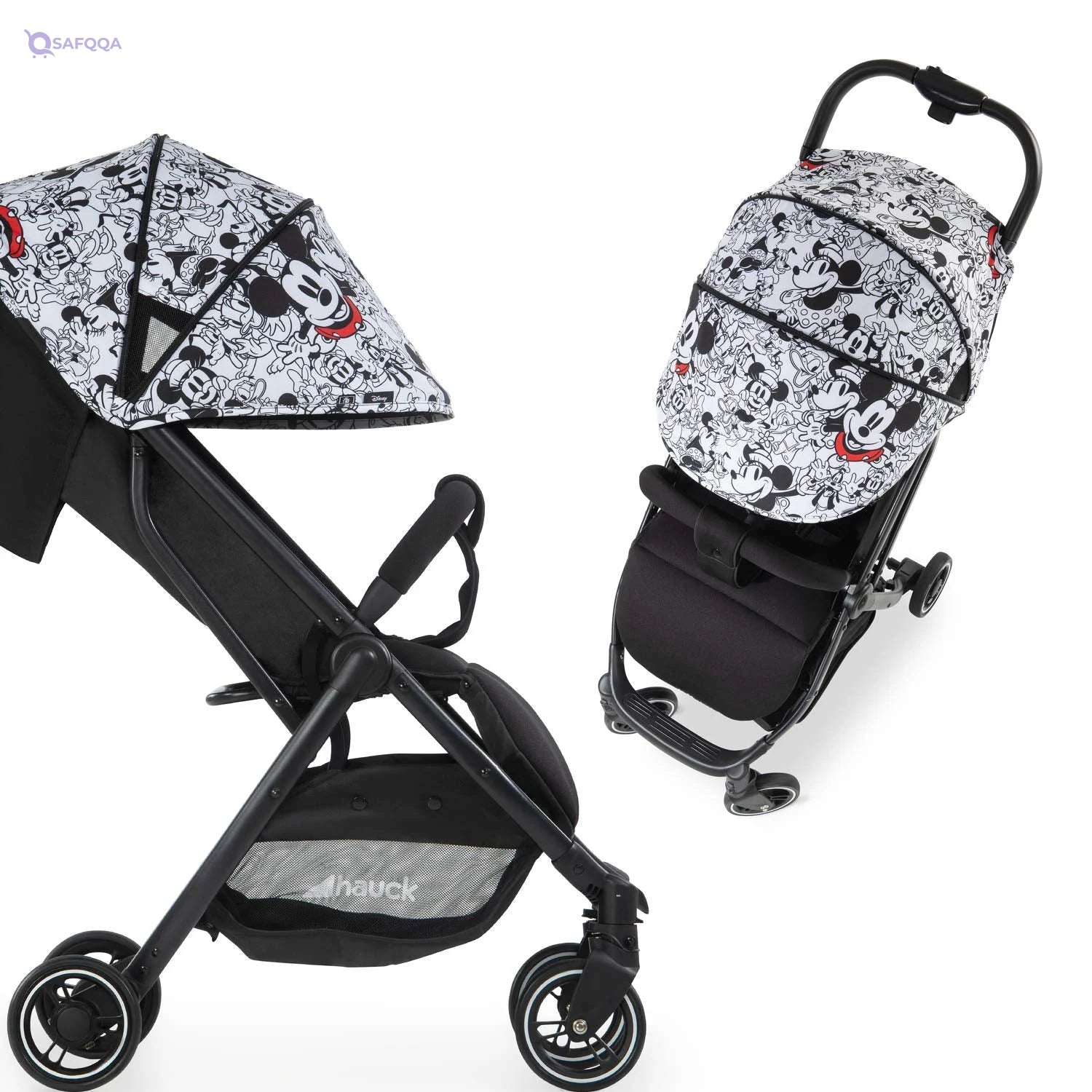 Hauck Disney Sun Hood for Swift X Buggy – Mickey, UV Protection 50+ - Safqqa