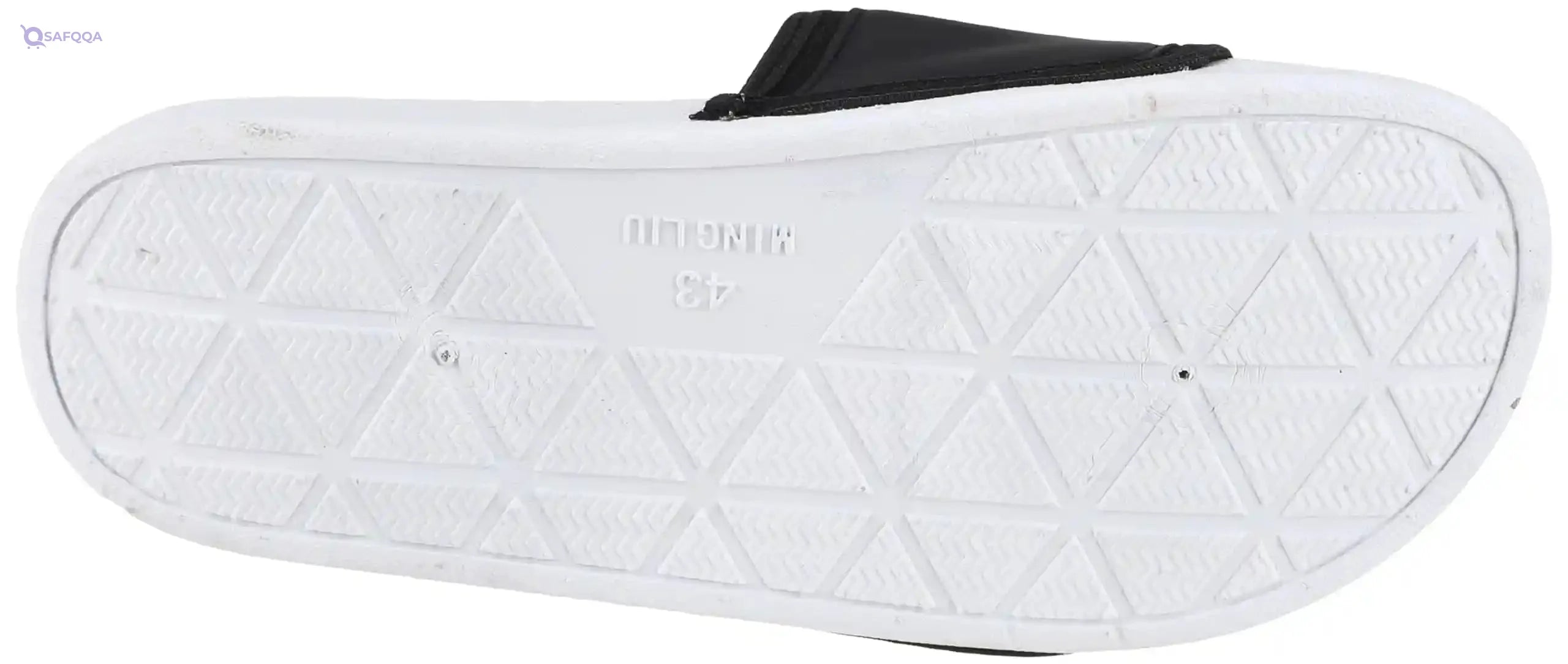 OX Rubber Black Slides OX1086 For Men - Safqqa