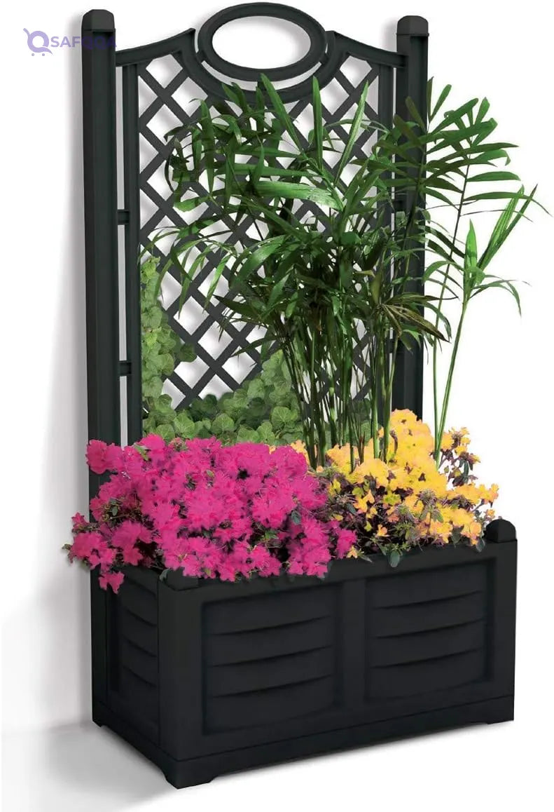 Bama Plastic Flower Planting Box , Open Box - Safqqa
