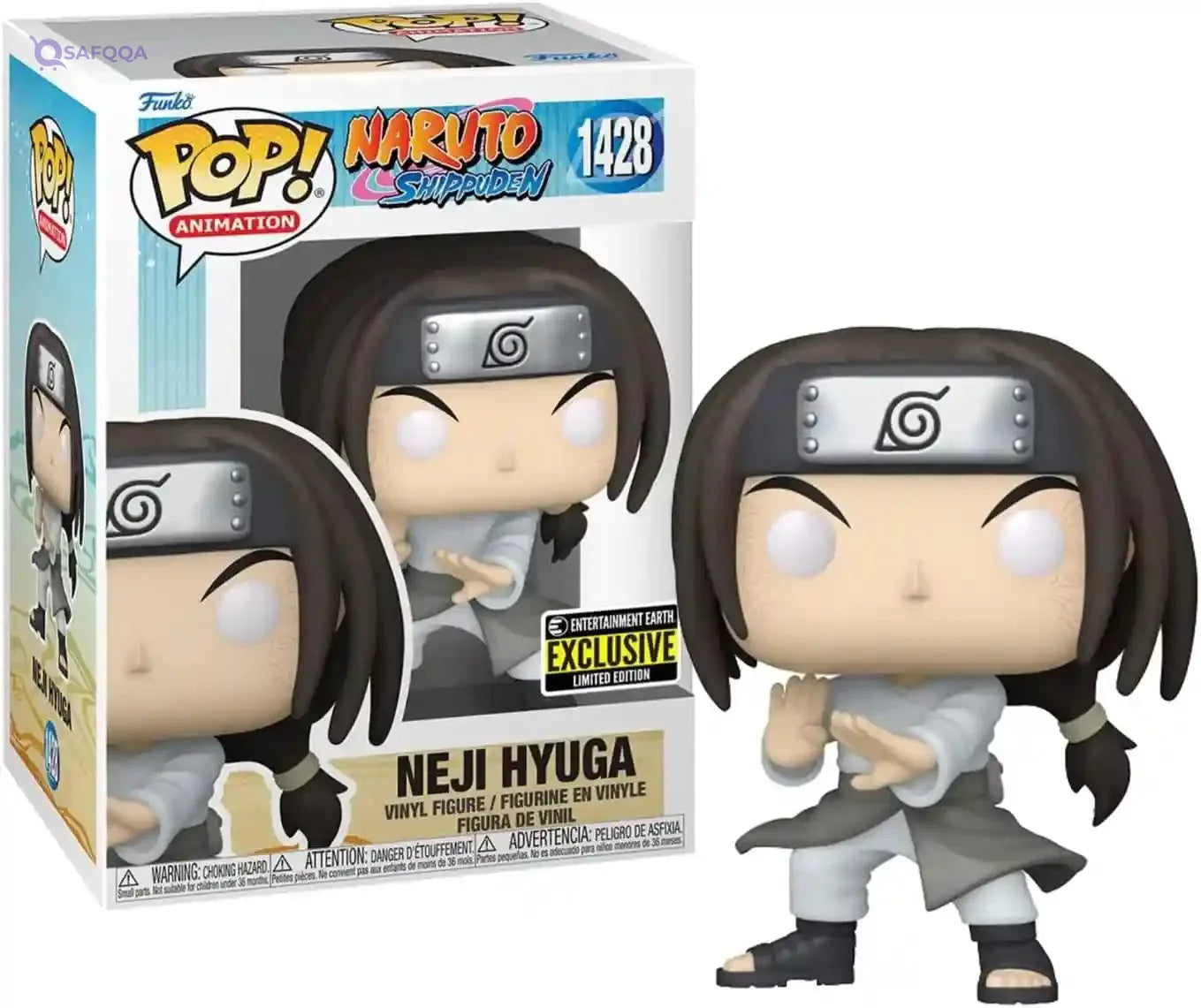 Funko Pop! Animation: Naruto Shippuden - Neji Hyuga Common - Safqqa