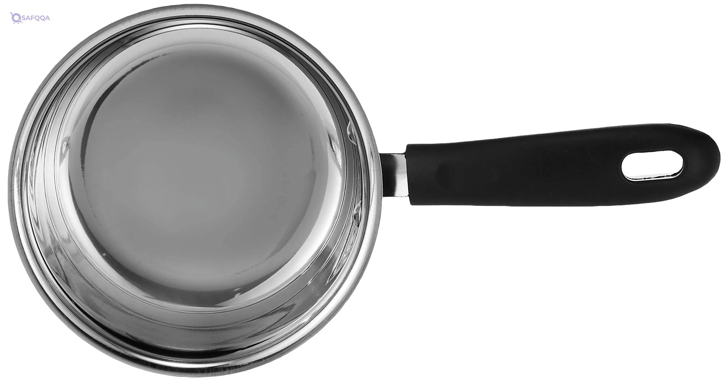 Raj Stainless Steel Saucepan with Lid, Silver , 15.5 cm GSSSP1 - Safqqa