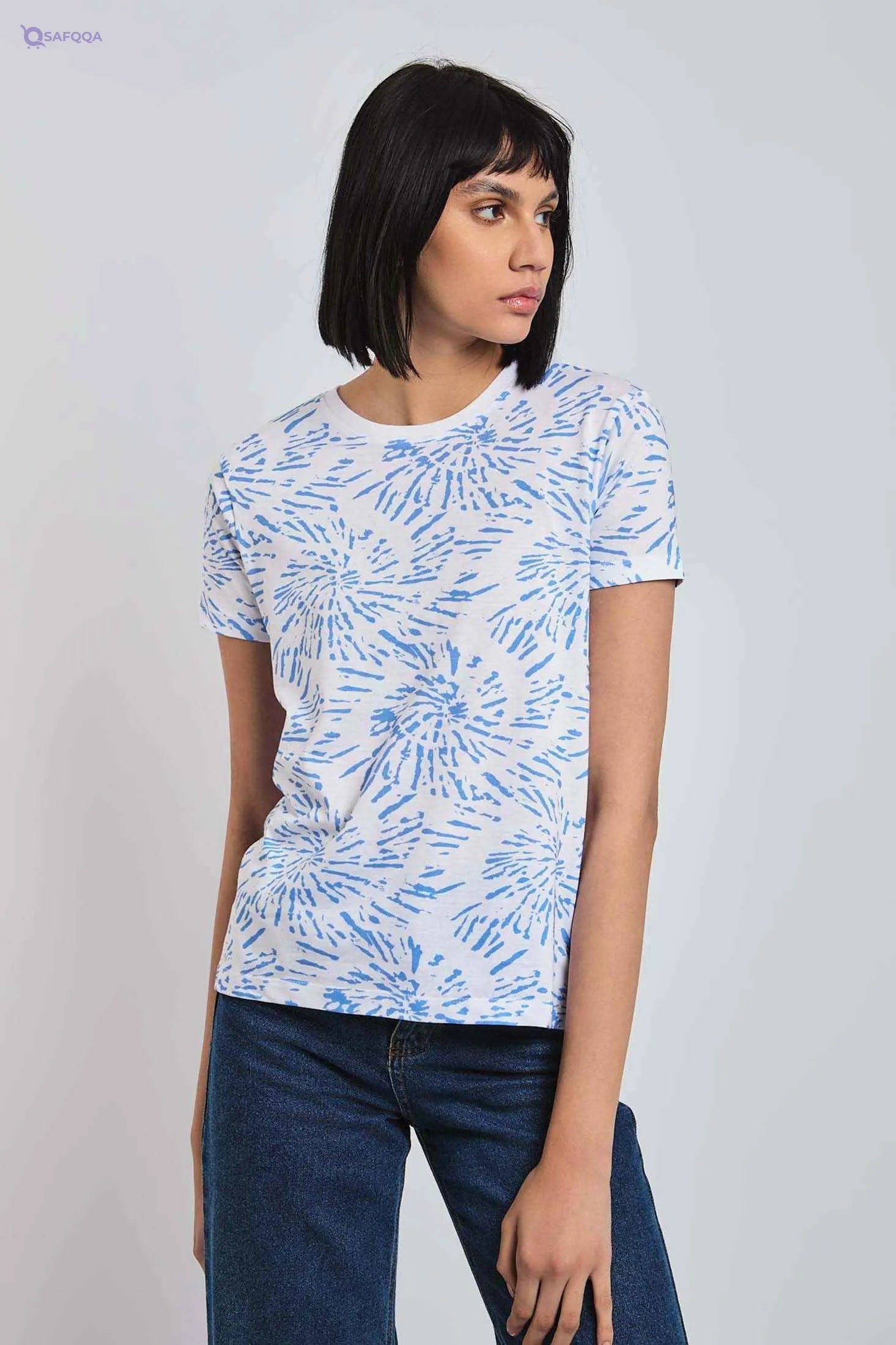 Premoda Women's Fancy Regular Fit T-Shirt With Short Sleeves, - Safqqa Egypt