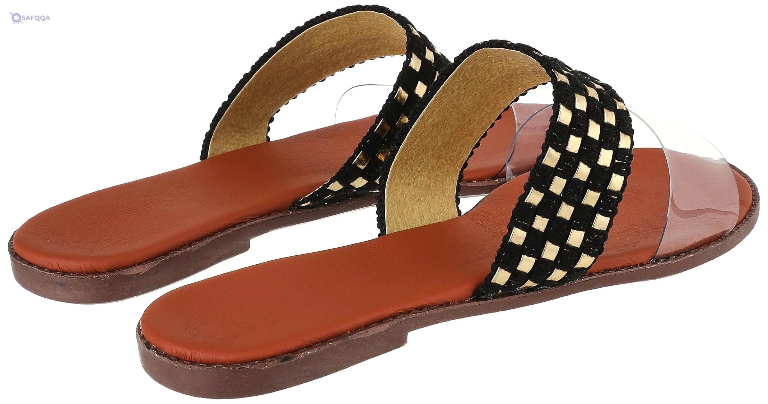 SWAY Flat  Slide Slipper For Women ,Open flat slide design for easy slip-on and removal. - Safqqa