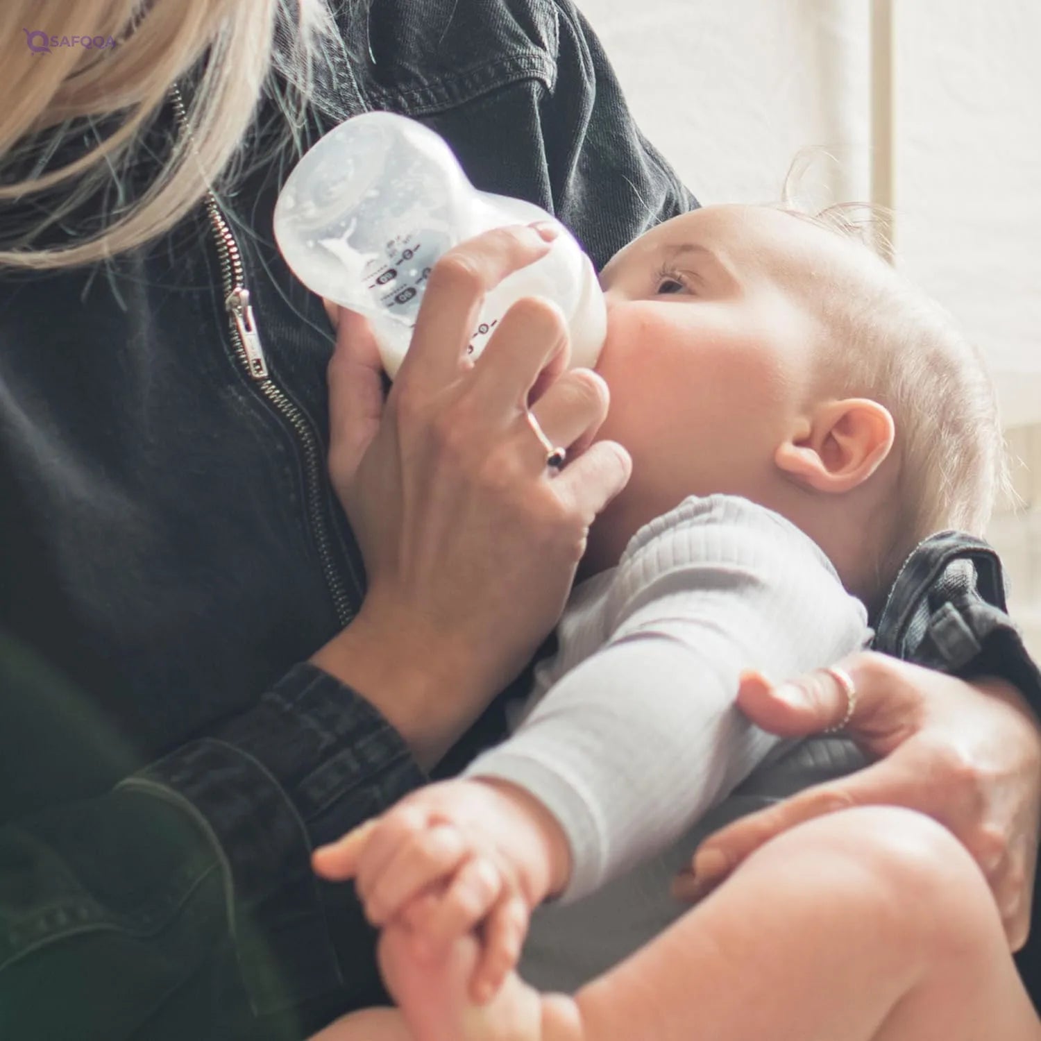 Tommee Tippee Closer to Nature Feeding Bottles – 2x 340ml, Anti-Colic, BPA-Free - Safqqa