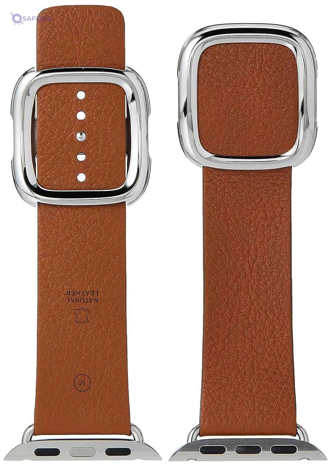 Apple Watch Replacement Bands (40mm) - Modern Buckle - Brown - Safqqa