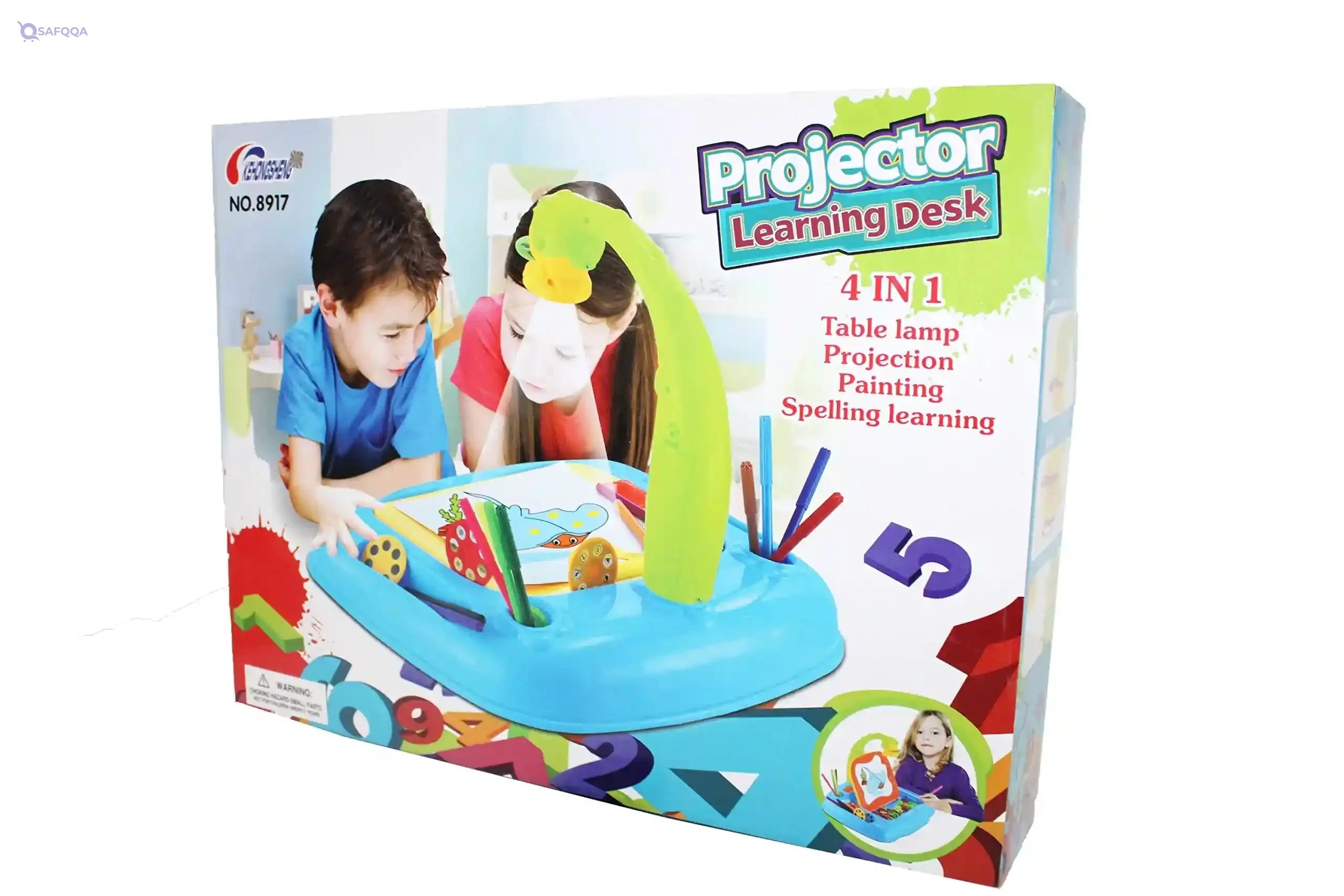 Projector learning desk boy toys, girl toys, birthday gift, Christmas gift, growth, fun, for kids. - Safqqa Egypt