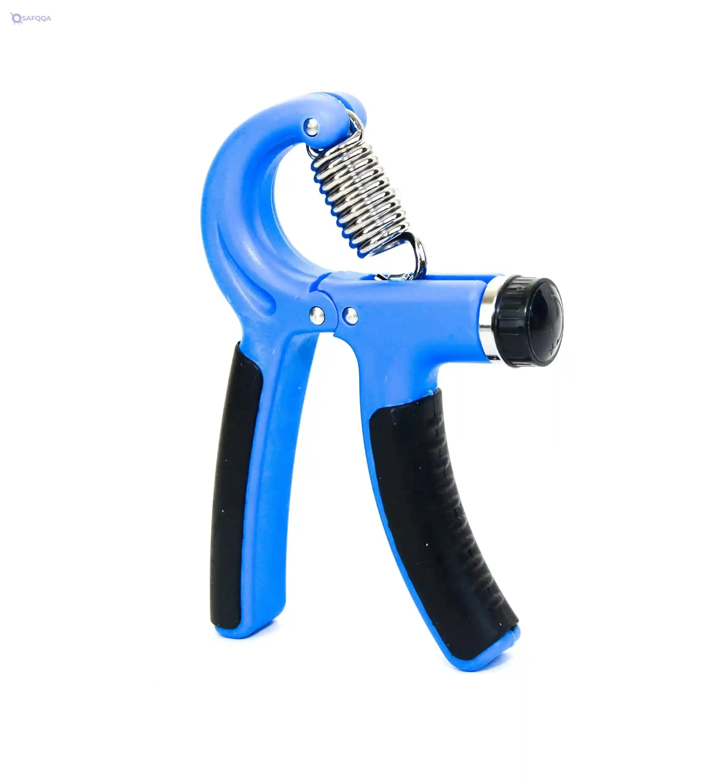 Q4 Life Hand grip strengthener, adjustable resistance hand grip for exercises with counter - Blue - Safqqa Egypt