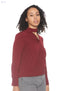 Plain Top with High Neck and Long Sleeves - Safqqa Egypt