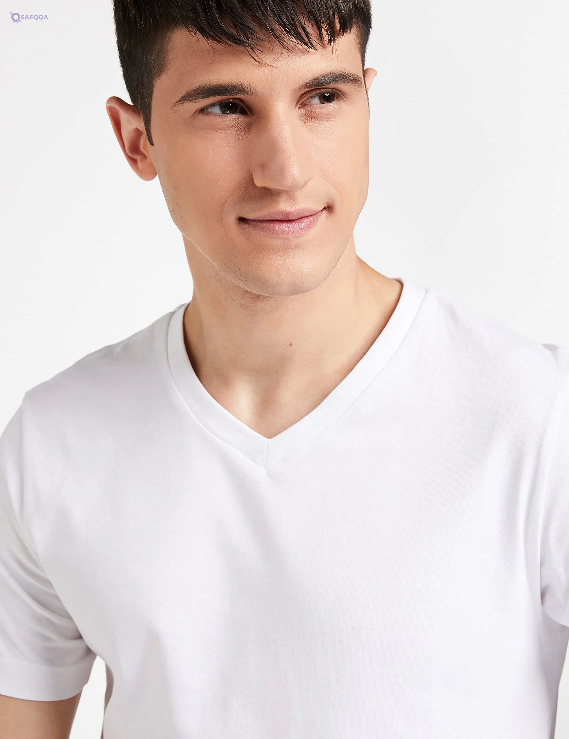 Symbol Men’s Solid Regular Fit T-Shirt – Classic & Comfortable - Safqqa
