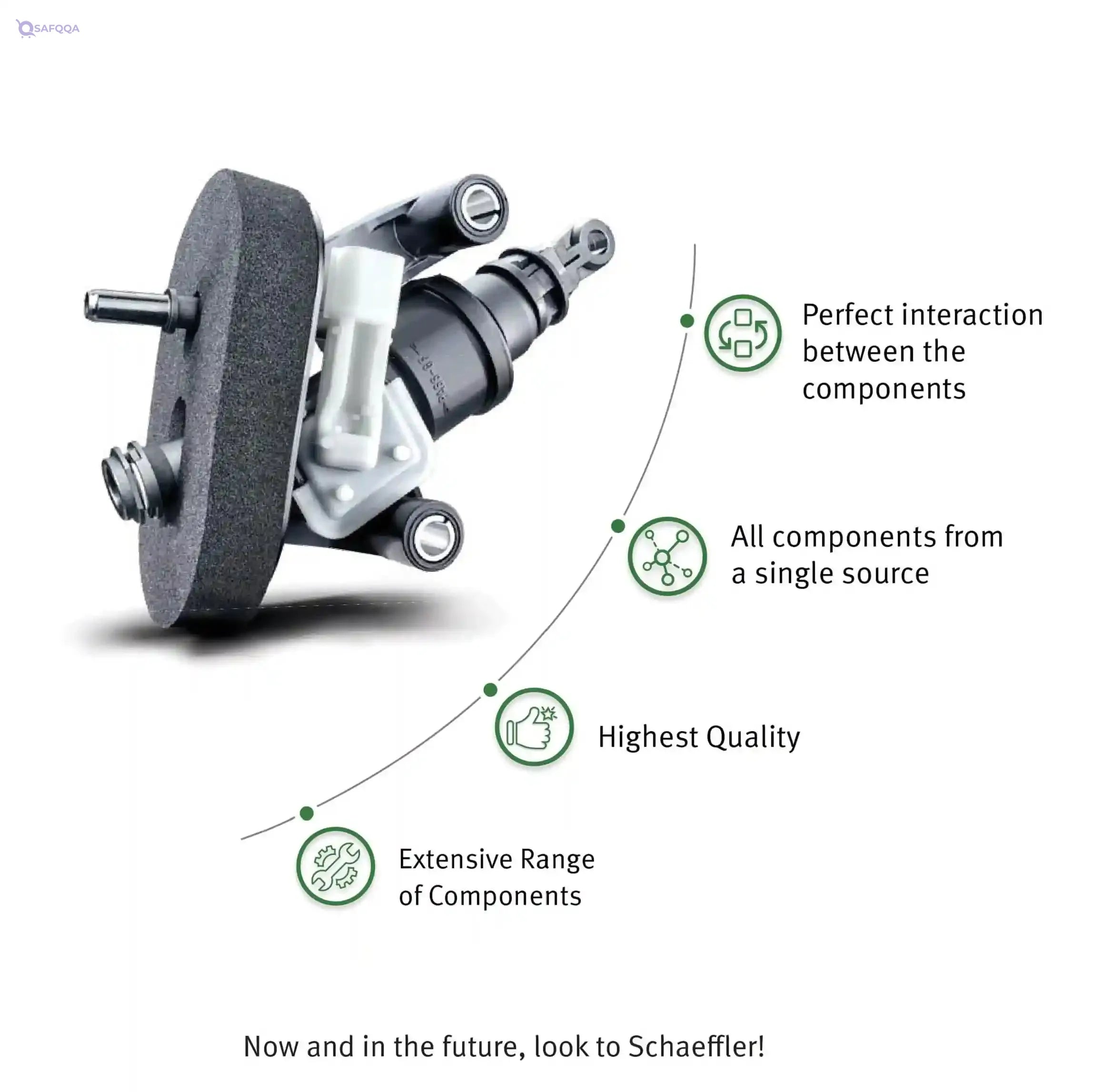 LuK Schaeffler LSC265B Clutch Slave Cylinder, OEM Release Replacement Parts - Damaged BOX - Safqqa