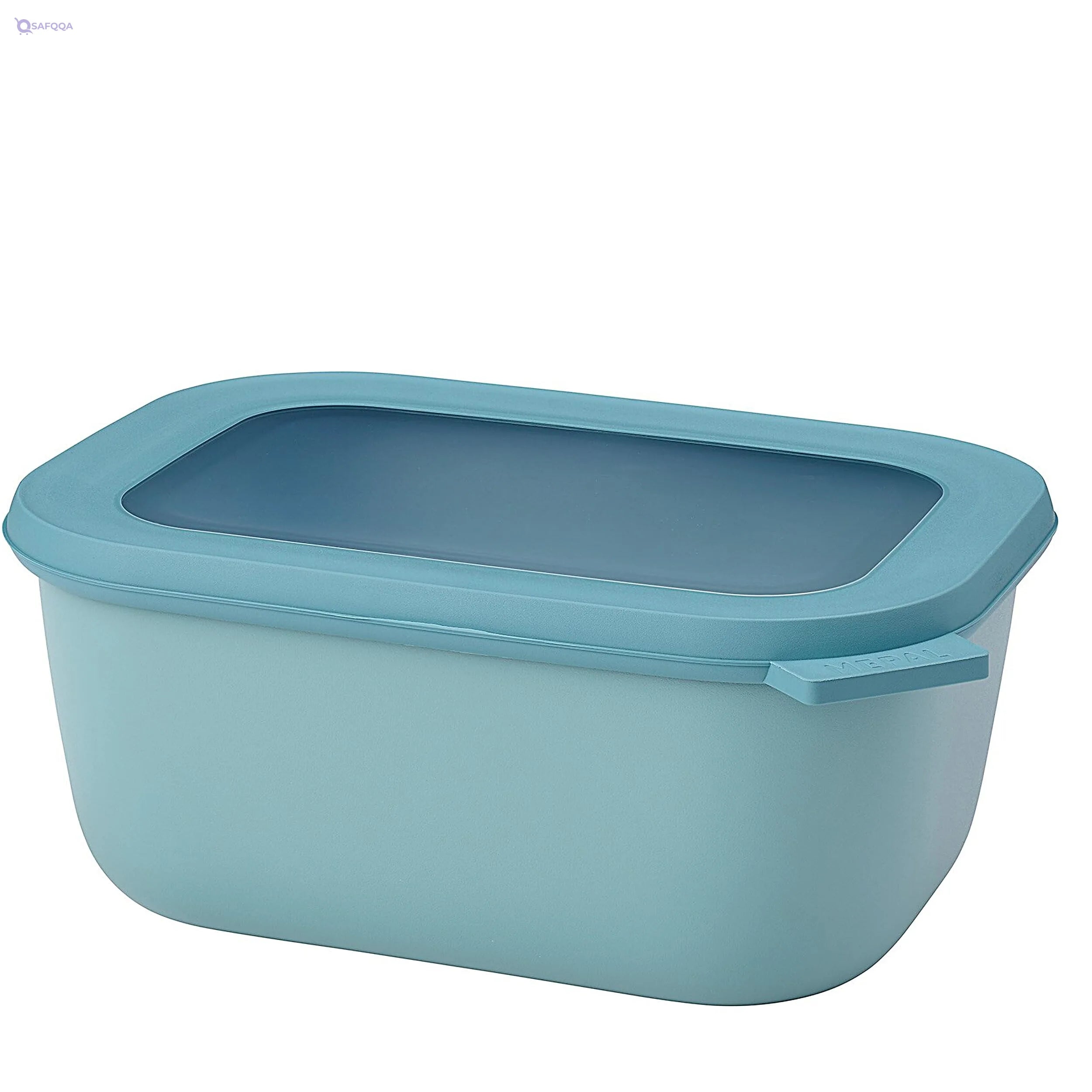 Mepal Cirqula Multi Bowl Rectangular ,1500 ml ,Green - Safqqa