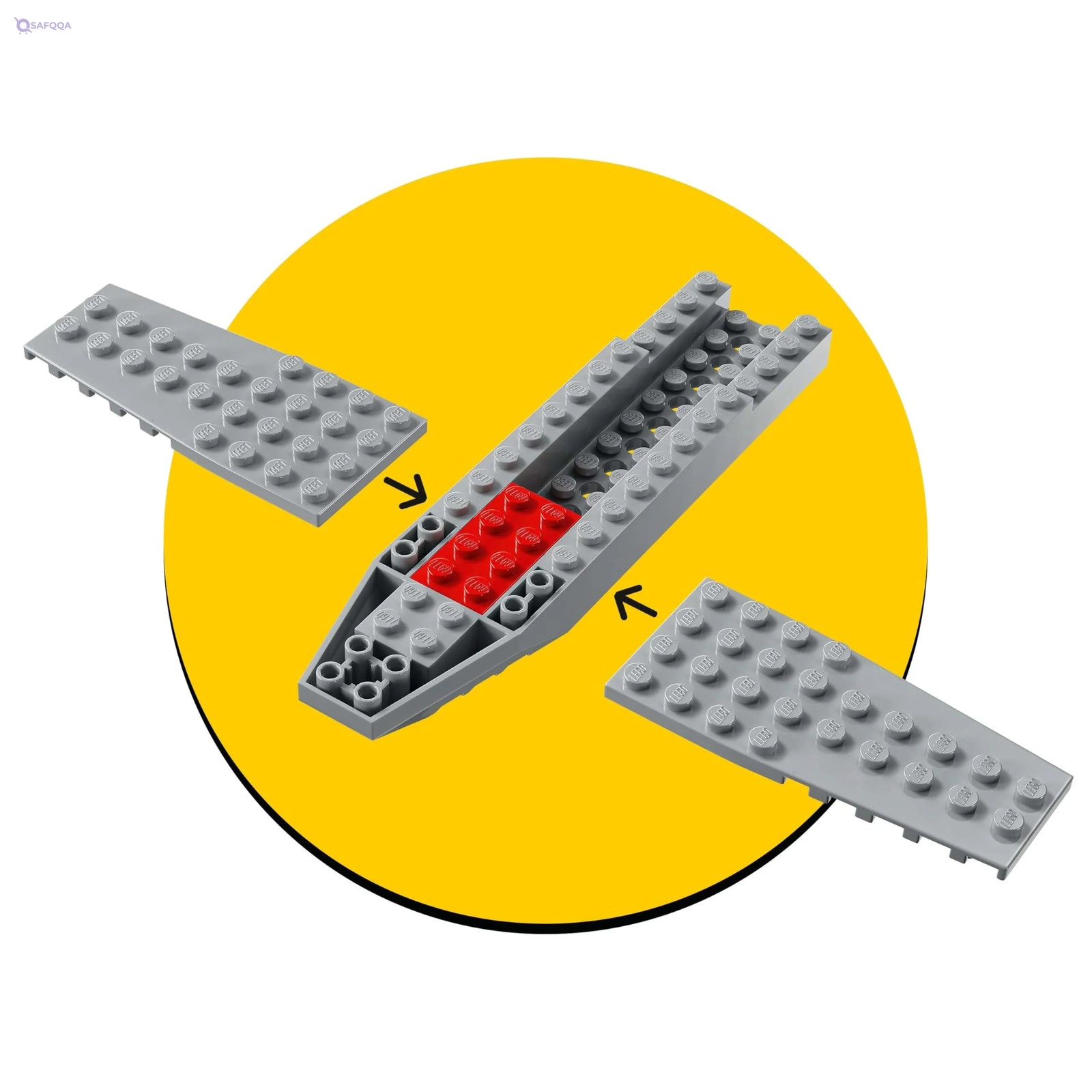 Lego Star Wars 75410 Mando & Grogu N-1 Starfighter Set with Minifigures - Safqqa