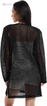 EEZEEY Women's Long Sleeve Net Cover-Up - Safqqa Egypt