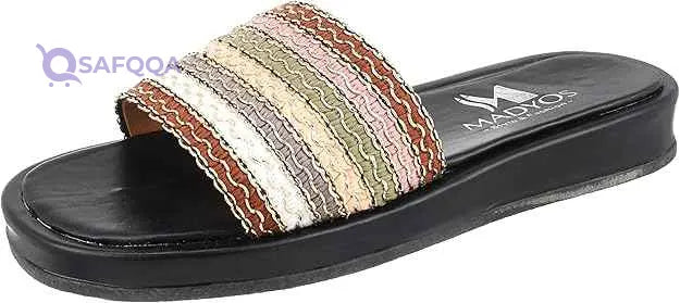 Madyos womens 701SB Flat Slipper - Safqqa Egypt