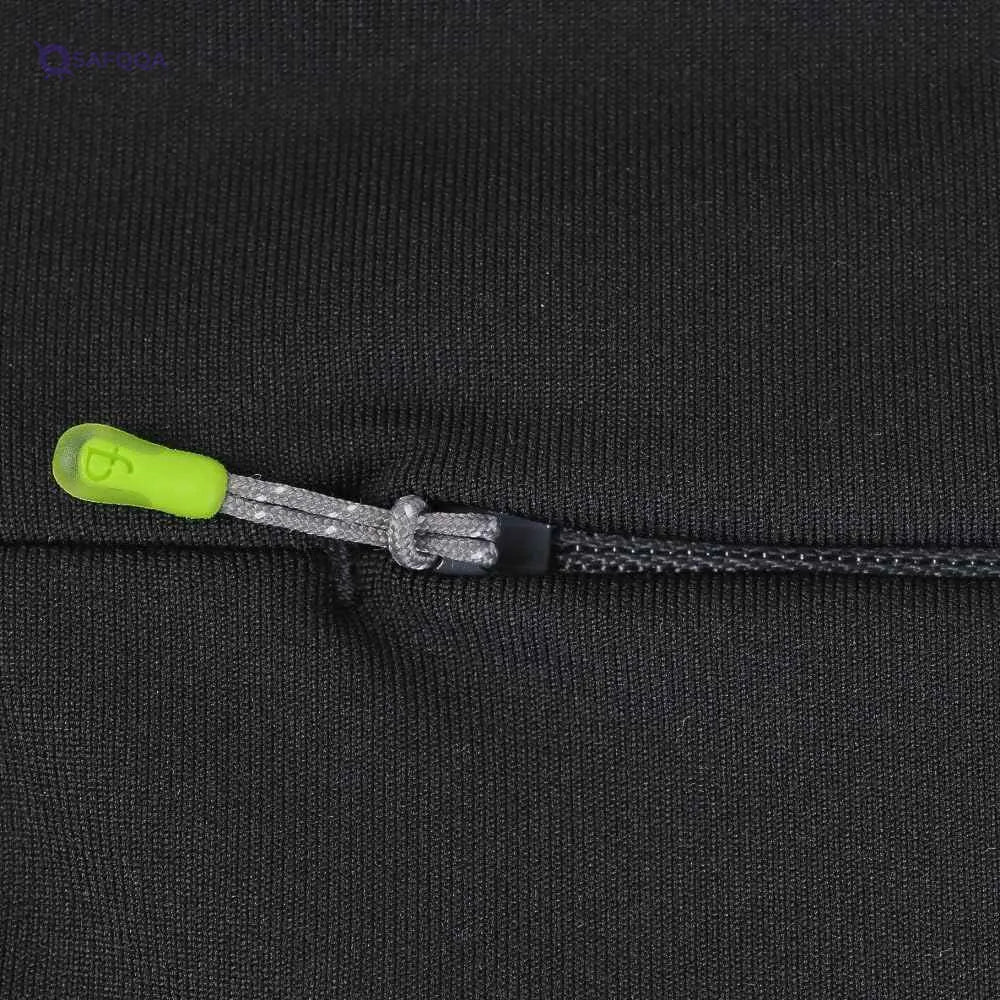 FlipBelt Black Zipper – Running & Workout Waist Belt - Safqqa