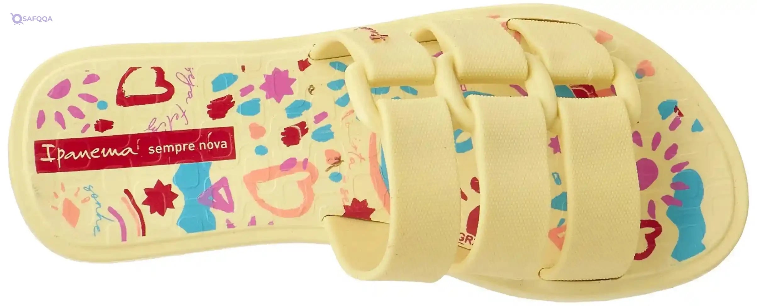 Ipanema Flip-Flop For Girls ,Soft and flexible material for all-day comfort - Safqqa