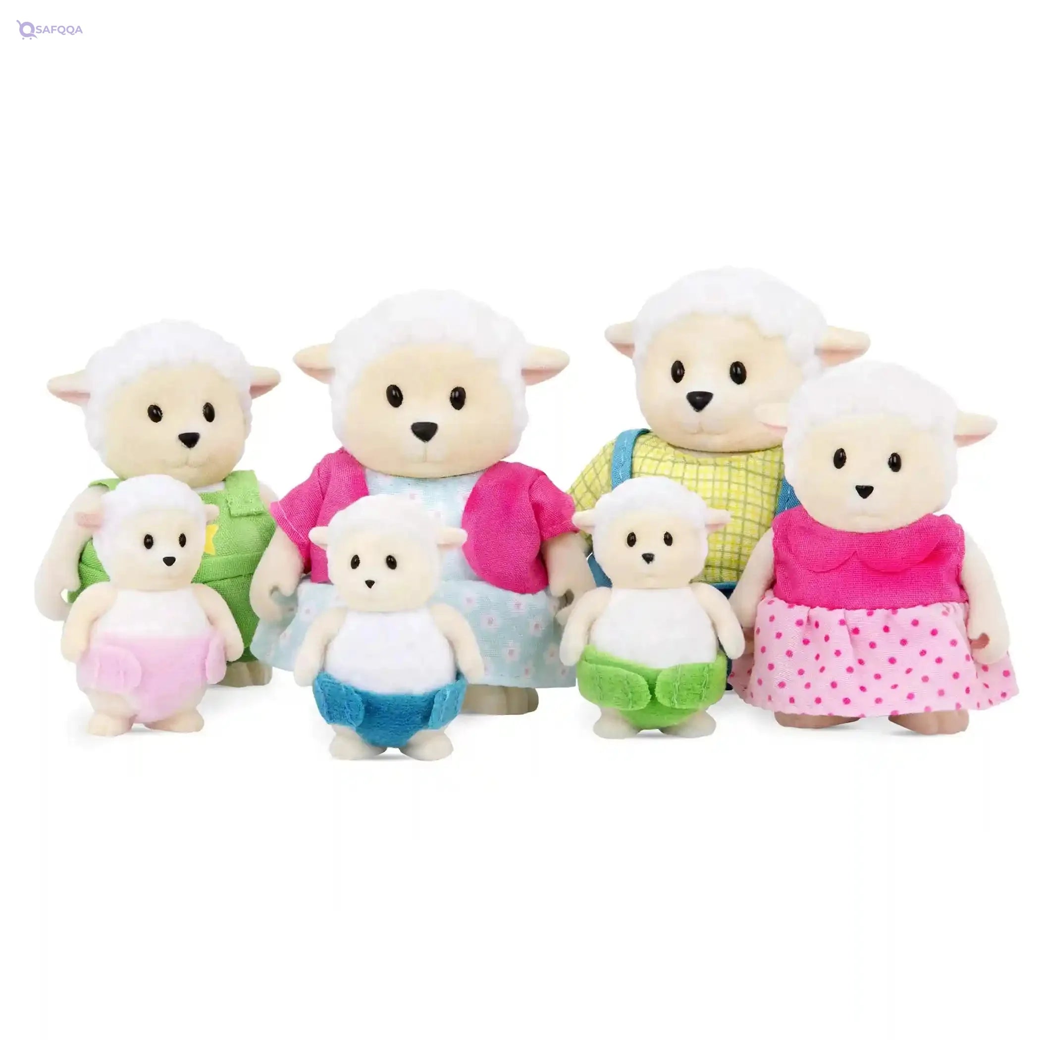 Li'l Woodzeez WZ6575Z Large Sheep Family - Safqqa Egypt