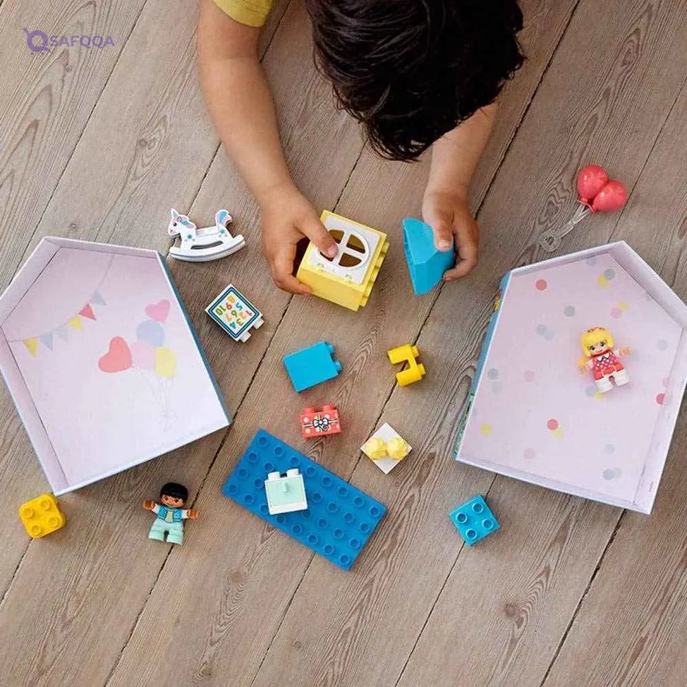 LEGO DUPLO Town Playroom 10925 Kids' Pretend Play Set, Developmental Toy for Toddlers, Great First Set, New 2020 (16 Pieces) - Safqqa