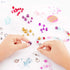 Craftabelle – Brilliant Bracelets Creation Kit – Bracelet Making Kit – 492pc Jewelry Set with Crystal and Pearl Beads – Arts & Crafts for Kids Aged 8 Years + (CF2442Z) - Safqqa Egypt