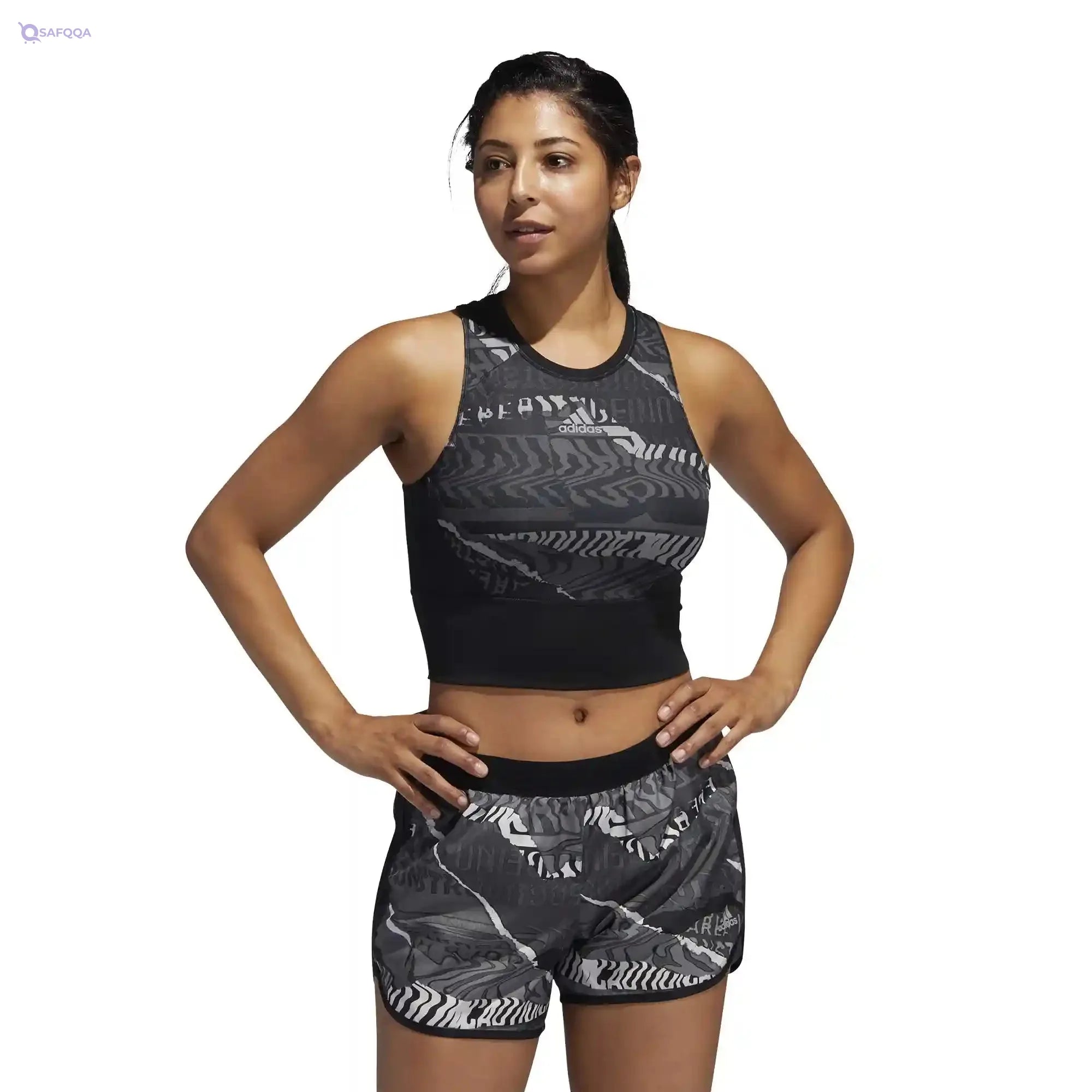 adidas Women's Otr Crop Top Sleeveless Top - Safqqa