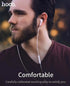 HOCO M64 - Melodious Wire Control Earphones With Mic - White, Wired - Safqqa