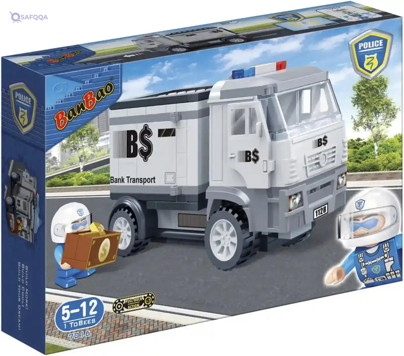 Banbao transportation vehicle construction toy 7016 fortune - Safqqa Egypt