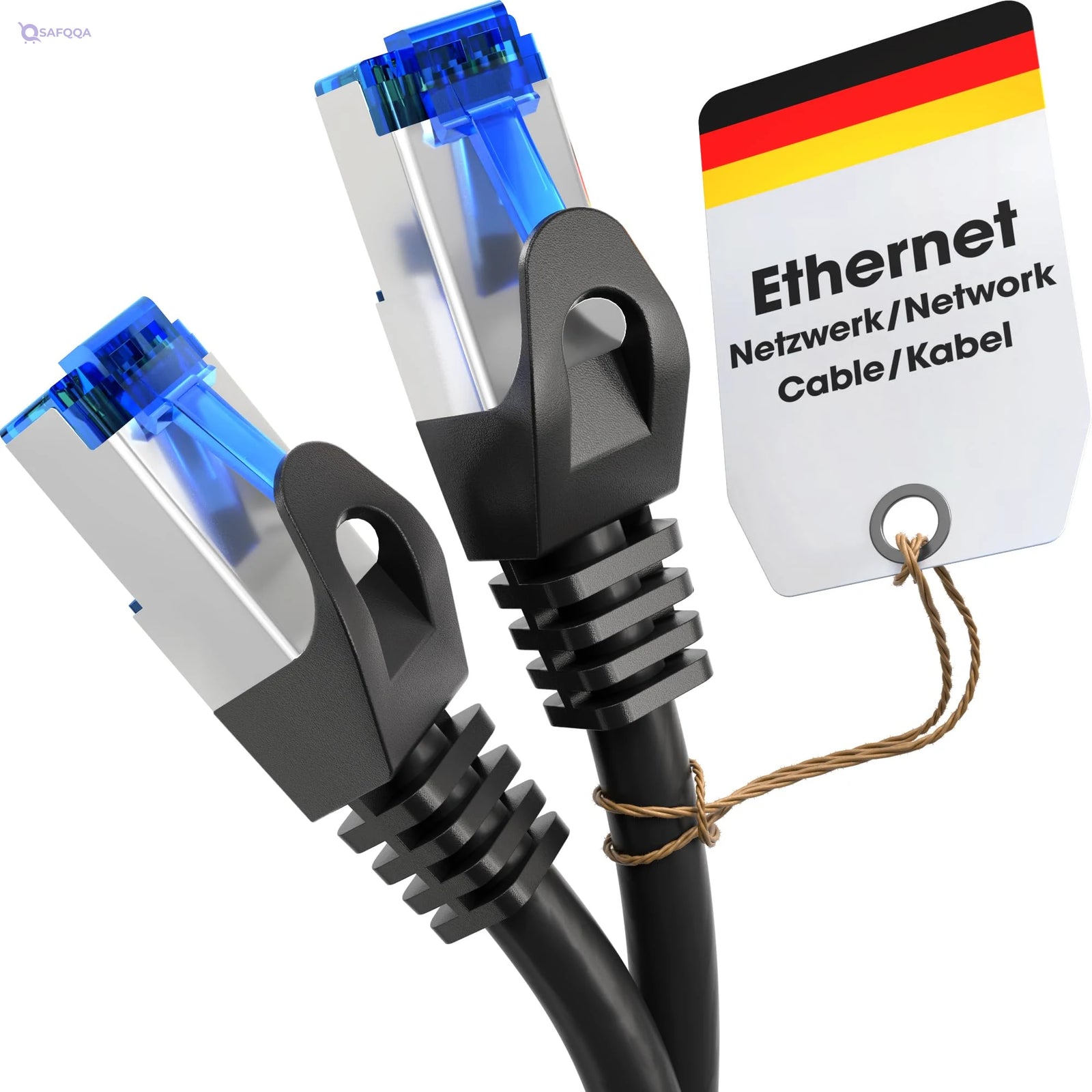 KabelDirekt 10m Ethernet Patch & Network Cable – Gigabit Speed - Safqqa