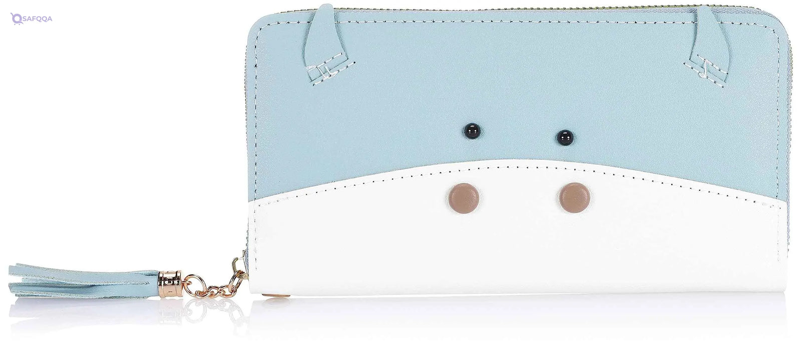 Forever Young Faux Leather Zip around Wallet FY0100 For Women, - Safqqa Egypt