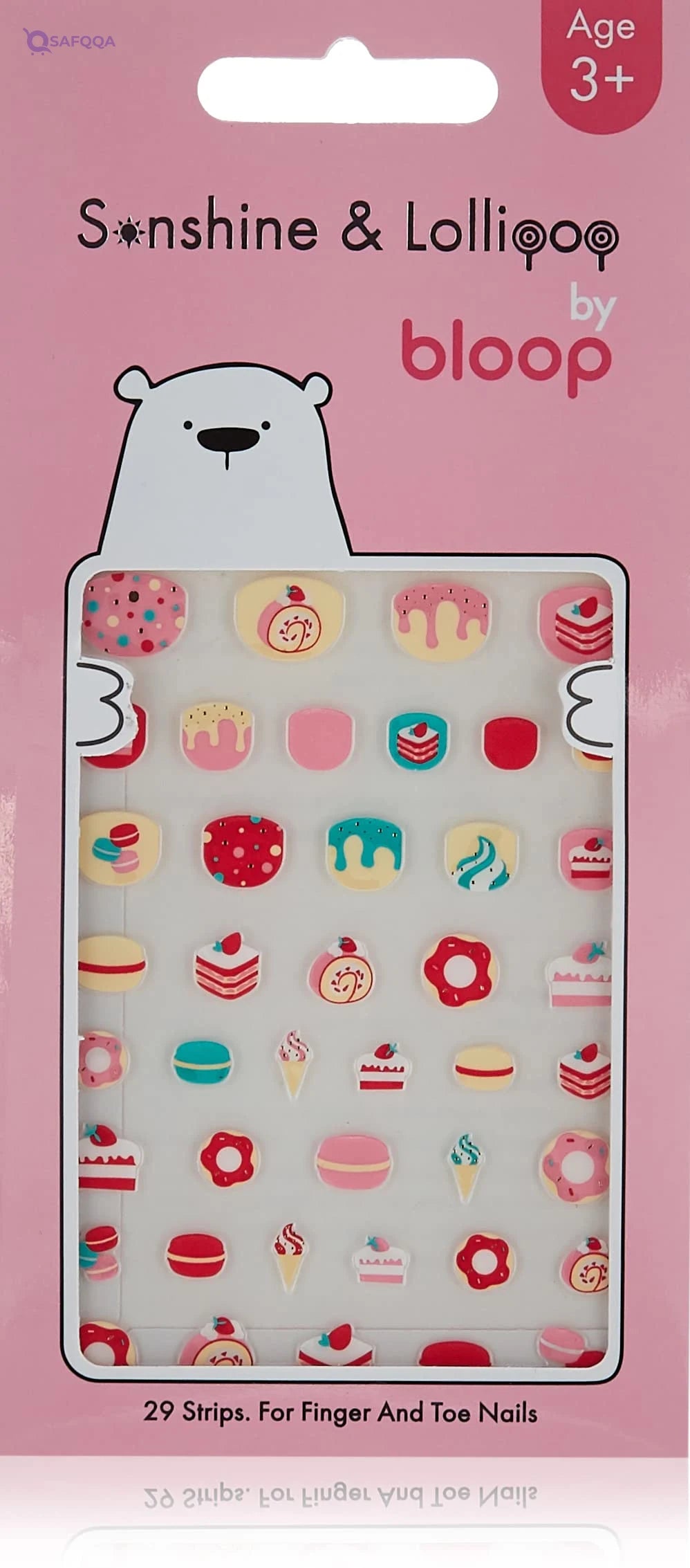 Bloop Nail Art Stickers – Creative Nail Decorations for Women & Girls - Safqqa