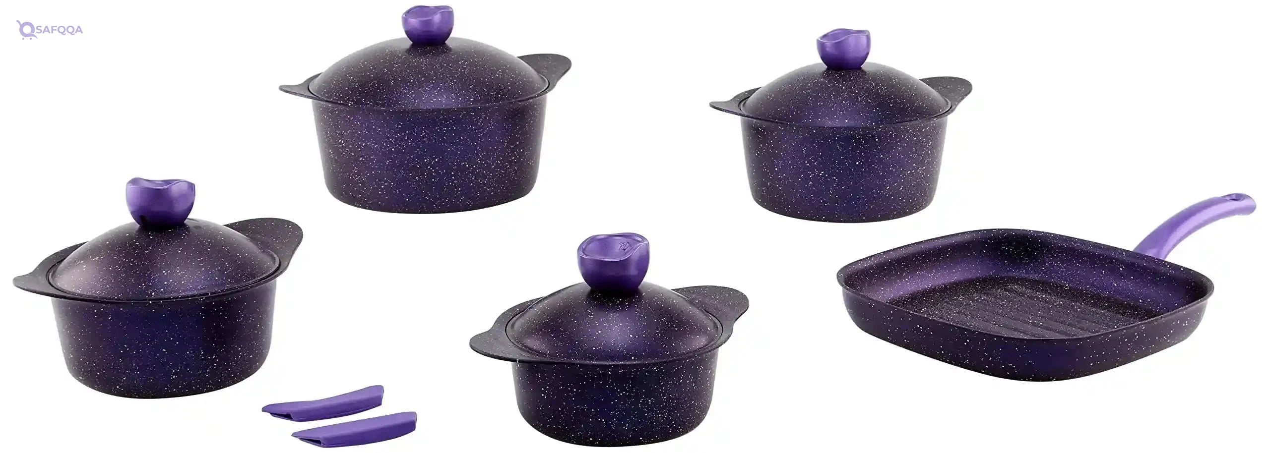 El Maleka Primero Wealth Cooking Set – 11 Pieces - Safqqa