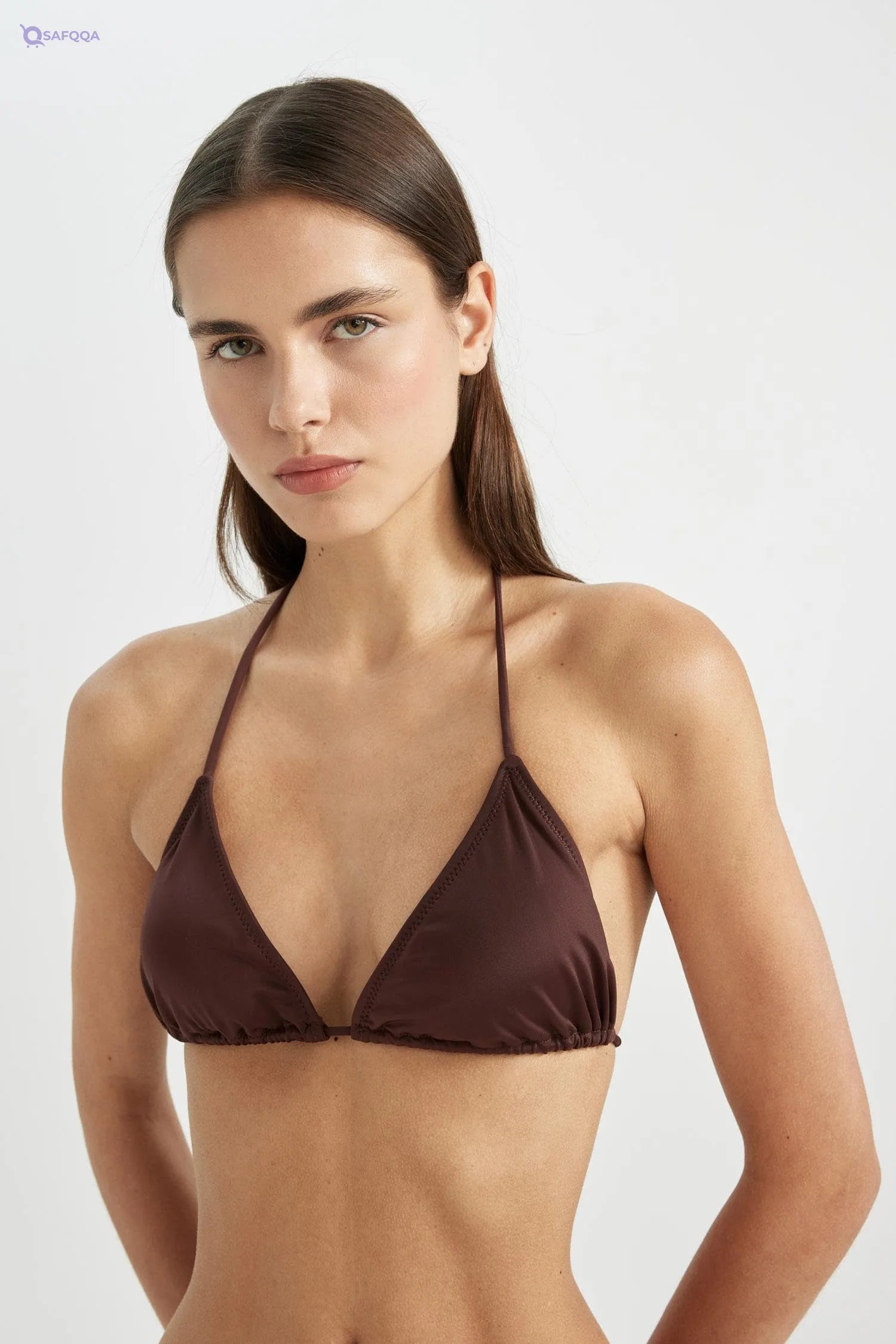 DeFacto Women's Regular Fit Bikini Top – Swimwear Cover-Up - Safqqa