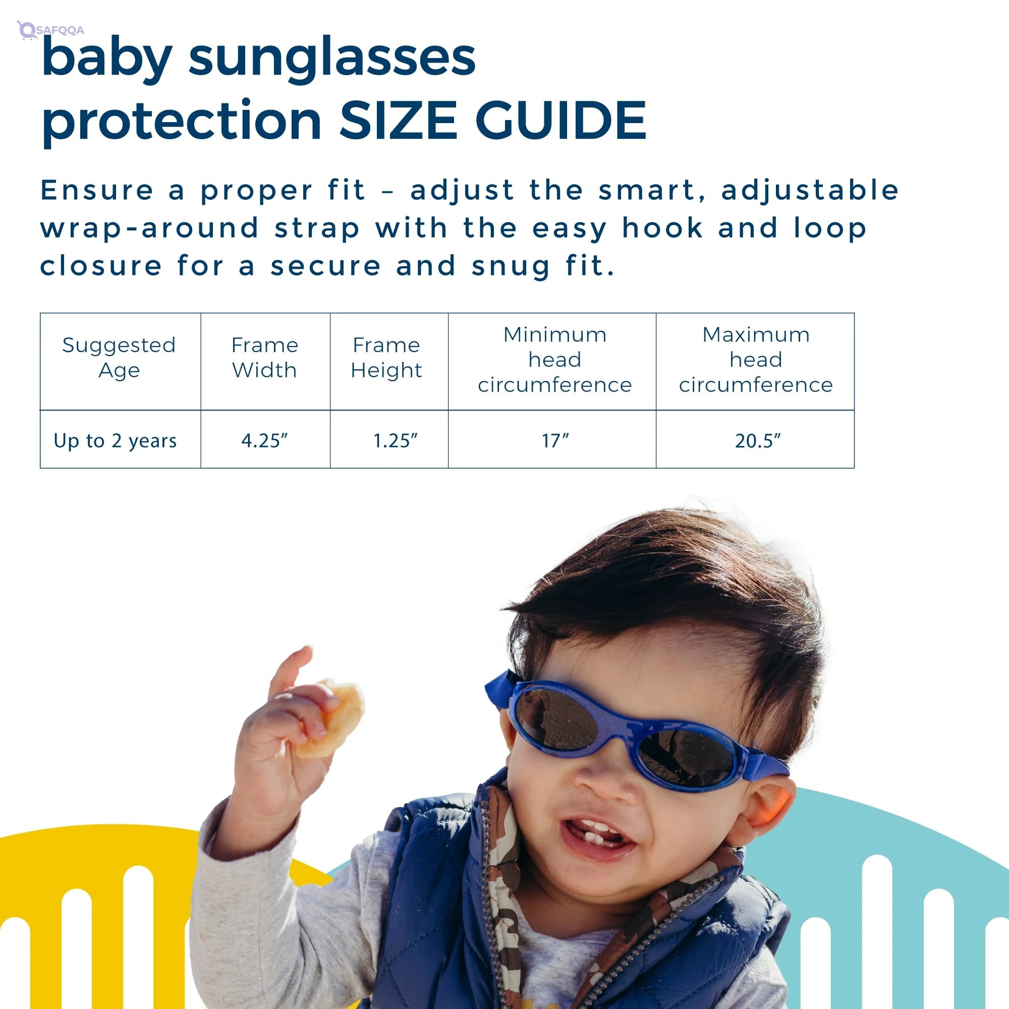 Baby Banz Infant Sunglasses – Ultimate Sun Protection - Safqqa