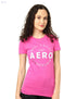 Aeropostale Contrast Print Short Sleeves T-Shirt for Women - Safqqa Egypt