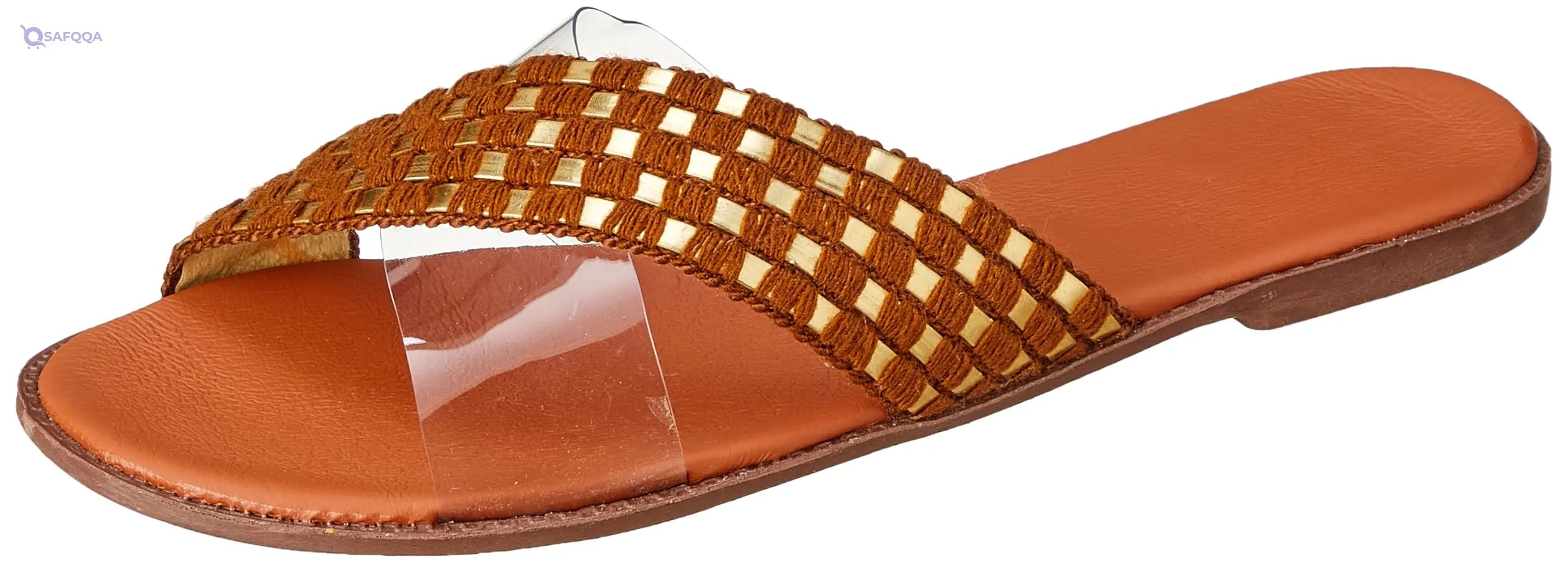 SWAY Flat  Slide Slipper For Women ,Soft cushioned sole for all-day comfort. - Safqqa
