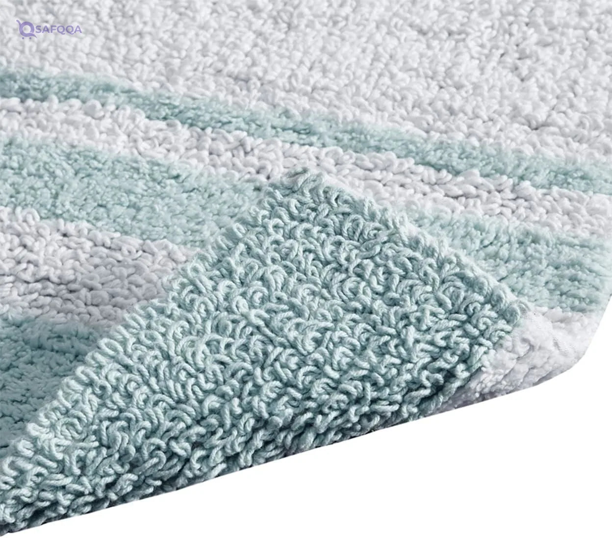 Madison Park Reversible Cotton Spa Rug – 24x72 - Safqqa