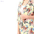 Jamila Women Cotton Floral Patterned Knee Length Kimono - Safqqa Egypt