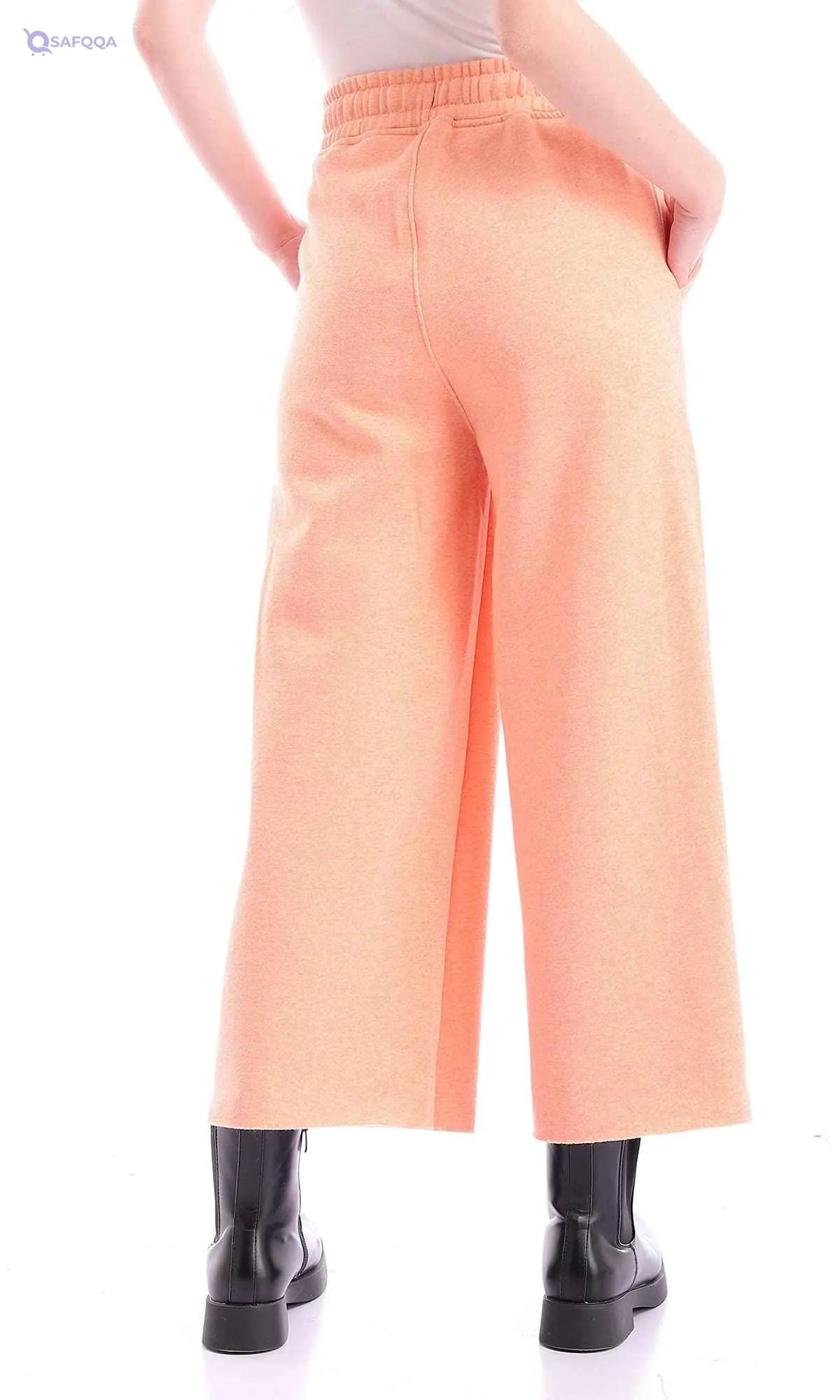 Ravin womens Ravin 96942 Elastic Waist With Drawstring Cotton Pants - Heather Coral Casual Pants - Safqqa Egypt