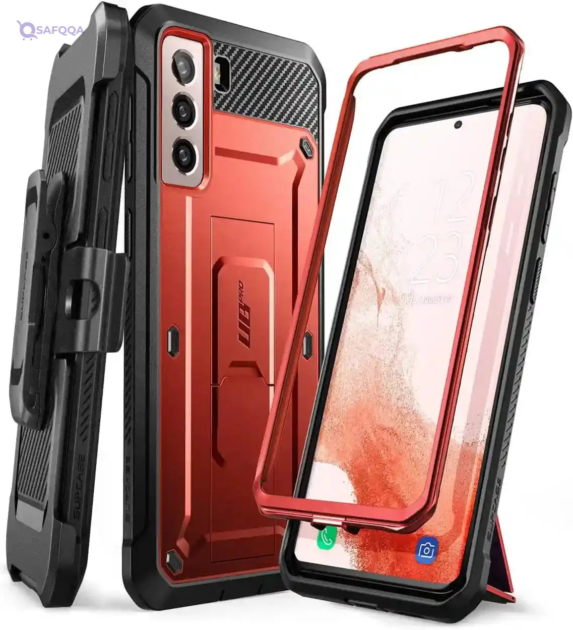 Supcase Unicorn Beetle Pro Series Case for Samsung Galaxy S22+ 5G (6.55") – Dual Layer Rugged Holster & Kickstand Case (No Screen Protector) - Safqqa Egypt