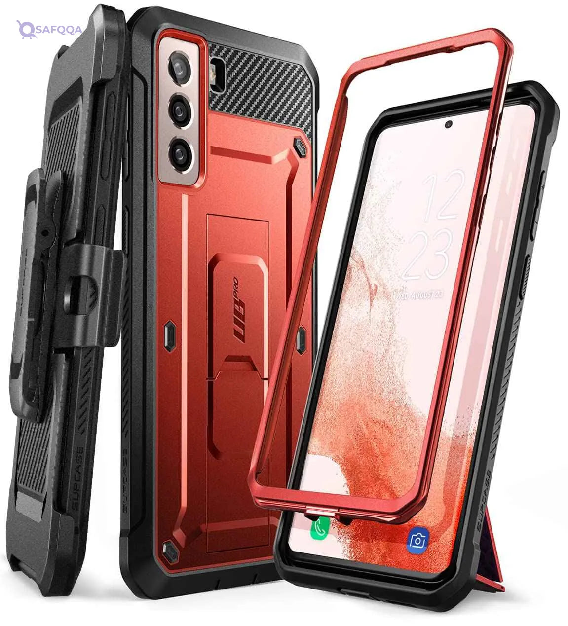 Supcase Unicorn Beetle Pro Series Case for Samsung Galaxy S22+ 5G (6.55") – Dual Layer Rugged Holster & Kickstand Case (No Screen Protector) - Safqqa Egypt