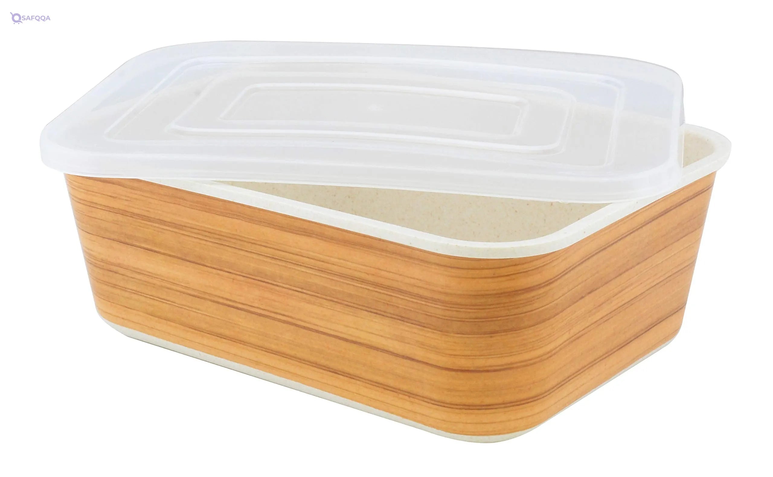 Cuisine Art Eco-Friendly Bamboo Fibre Food Container - Safqqa