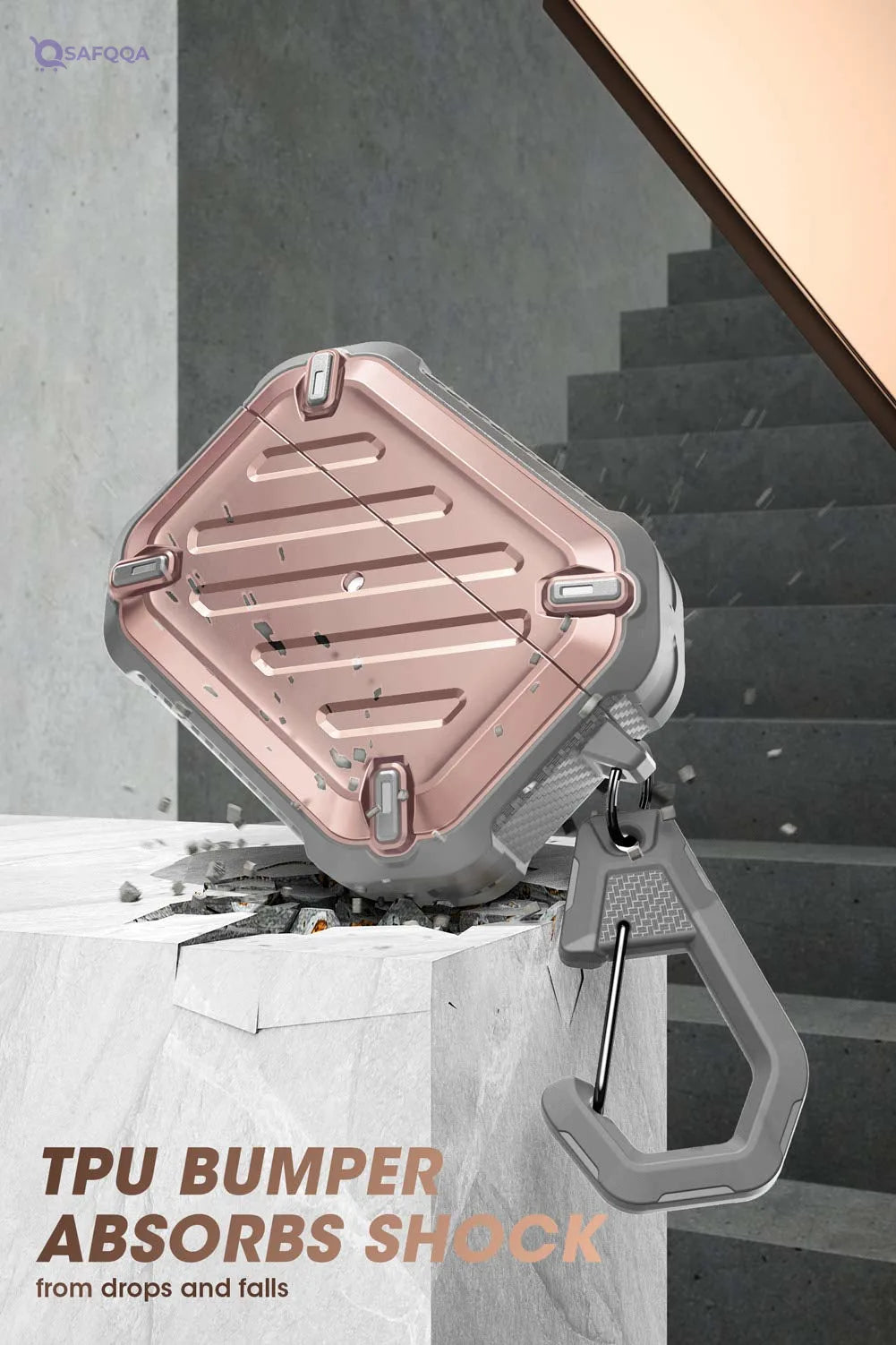 Supcase Cover Full protection designed for AirPods - Safqqa