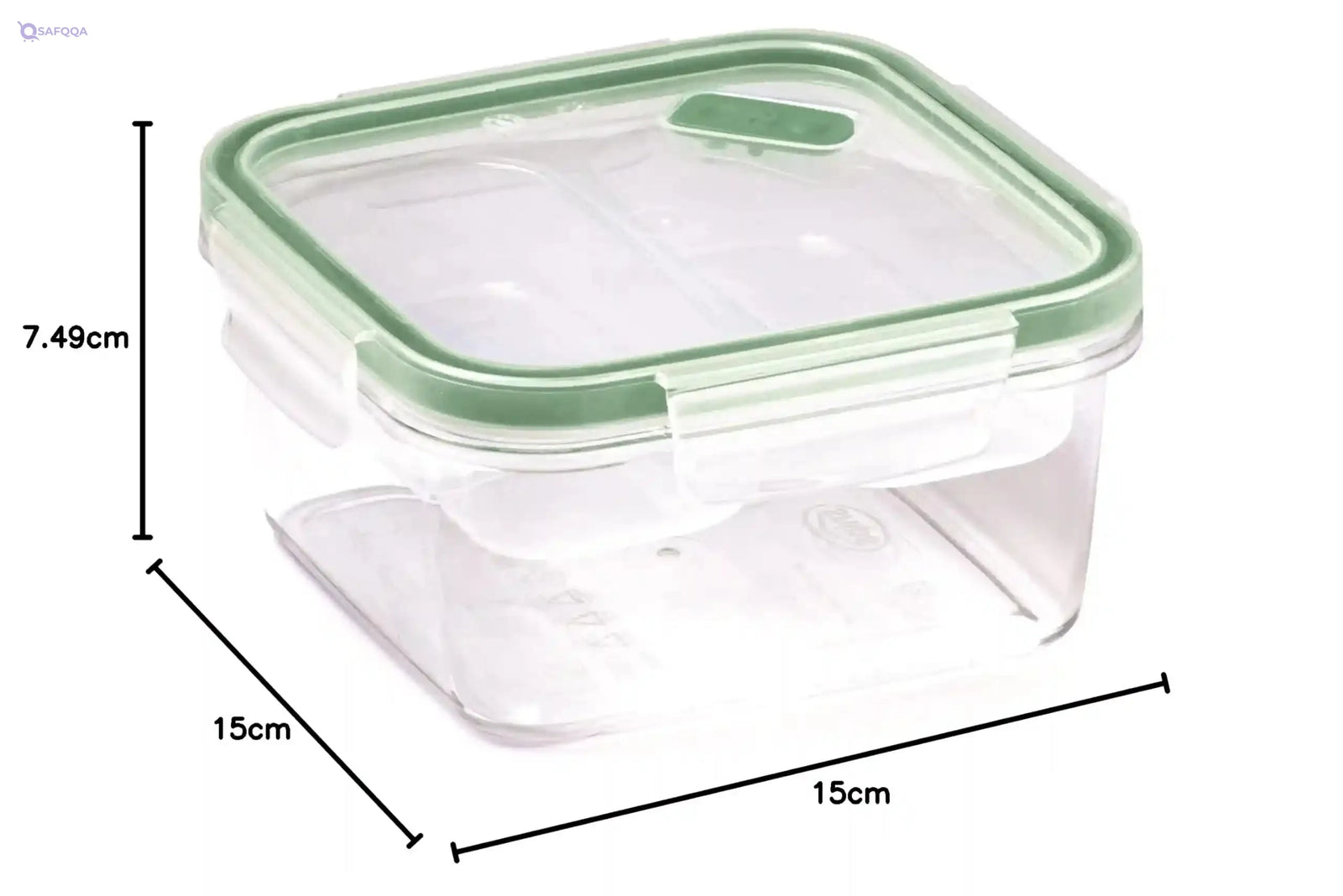 Snips Plastic LUNCH BOX RENEW SQUARE 0,80 LITER) - Safqqa