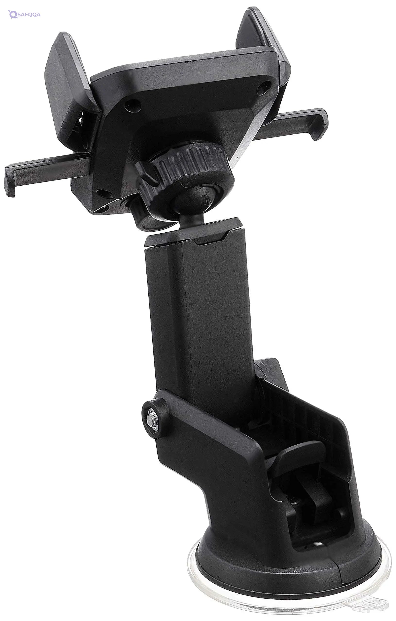 Easy one touch 2 universal car mount holder for smartphones iphone x samsung s8 note 8 huawei oneplus - black - Safqqa Egypt