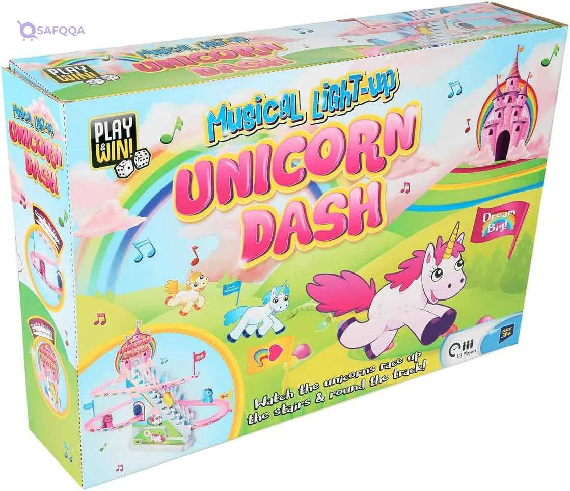 Play & win magical light up unicorn dash game - Safqqa Egypt
