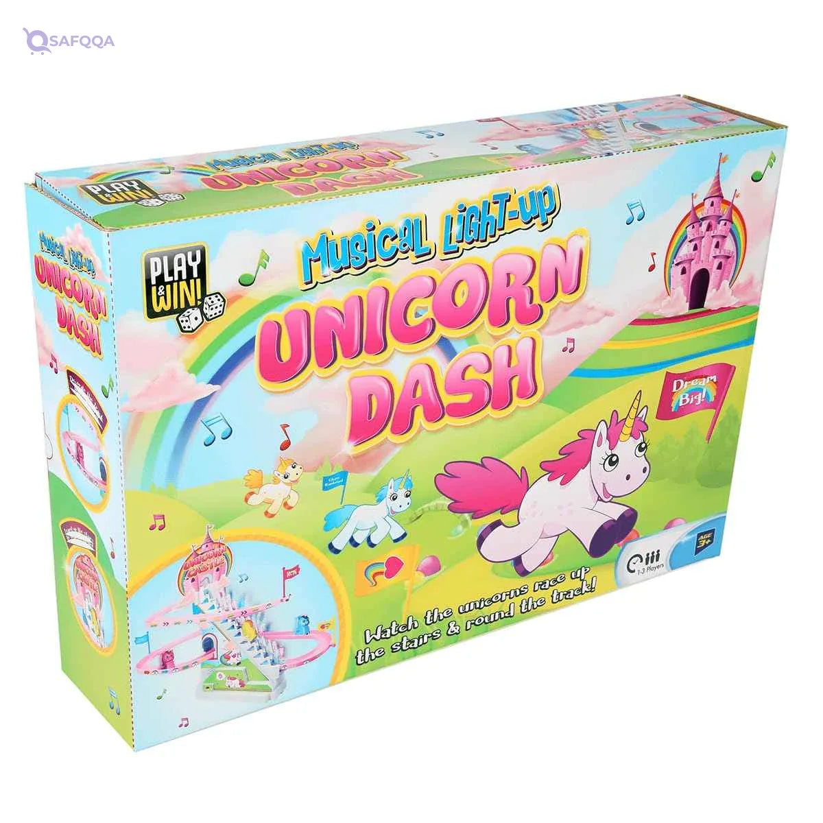 Play & win magical light up unicorn dash game - Safqqa Egypt