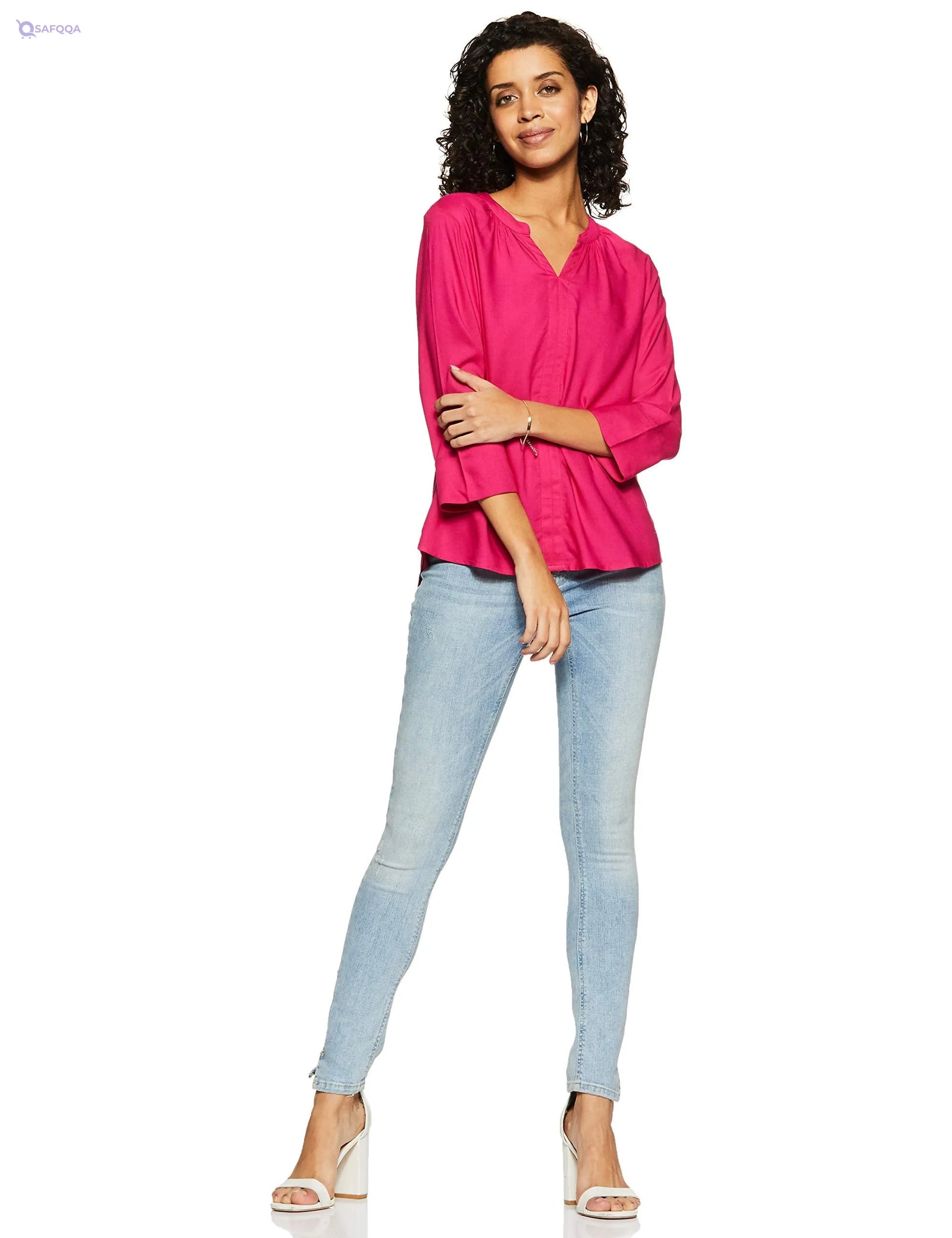 Symbol Women’s Basic Regular Fit Blouses - Safqqa