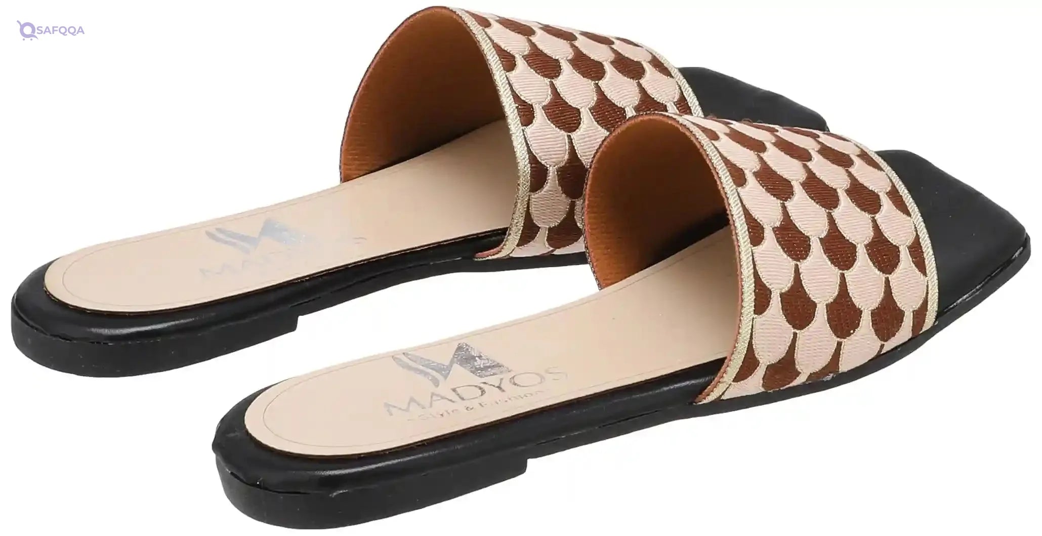 womens 714-MAD Flat Sandal - Safqqa Egypt