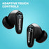 Honeywell  V1100, in-Ear True Wireless Stereo Earbuds with Digital Battery Display Case, Dual Microphones, Bluetooth V5.3, 31 Hours of Playtime, 100 Hours Stand-by, Fast Charging, Black - Safqqa